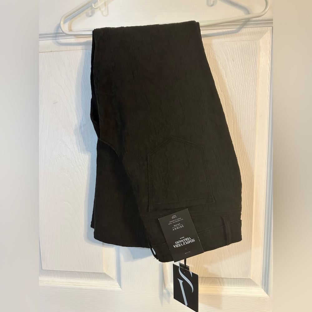 VERA WANG BLACK DENIM